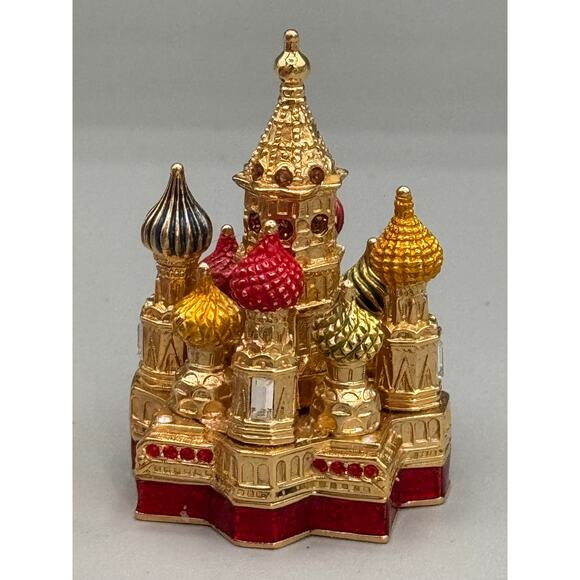 Estee Lauder 2008 Solid Perfume Castle Compact EMPTY - Picture 5 of 8